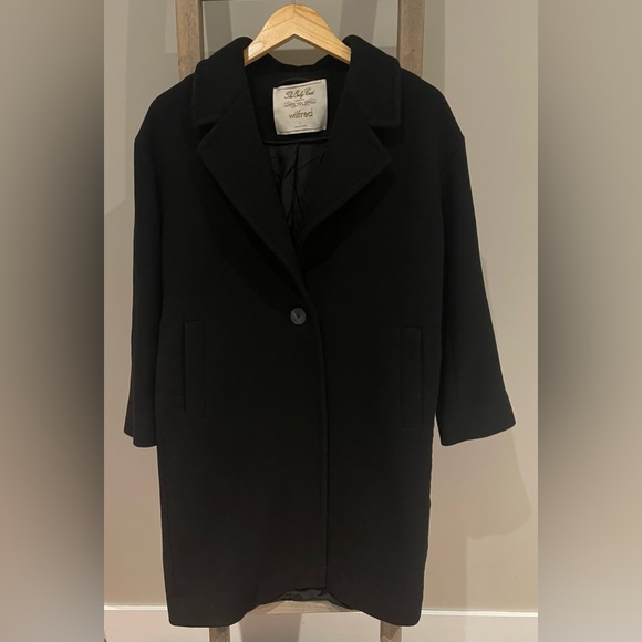 Wilfred the only coat black womans size small/ medium - Picture 4 of 10